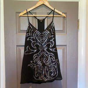 Express sequin tank